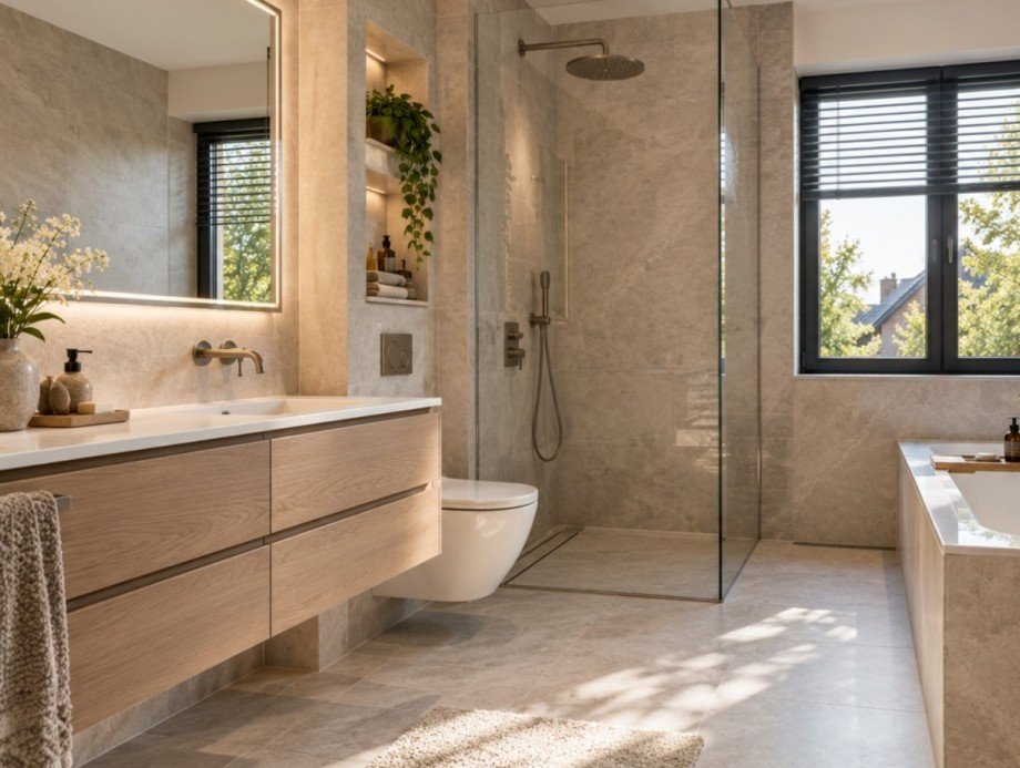Badezimmer Doppelhaush�lfte Kaarst