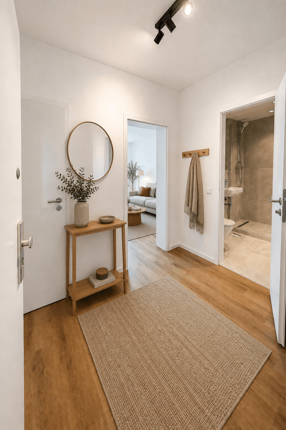 Flur Etagenwohnung D�sseldorf