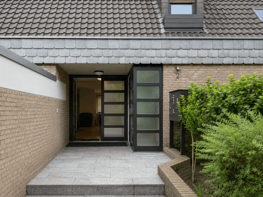 Hauseingang Einfamilienhaus D�sseldorf