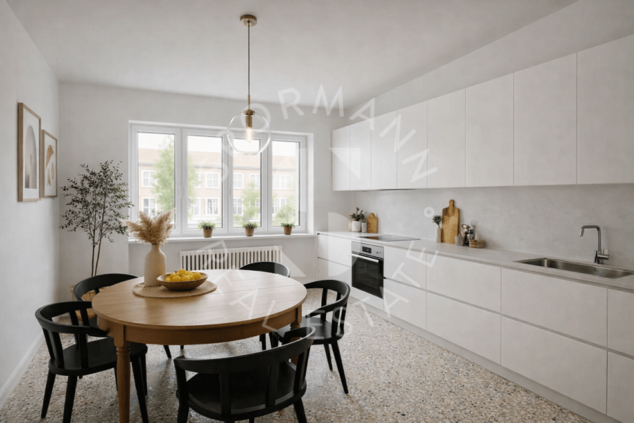 Beispiel K�che Etagenwohnung D�sseldorf