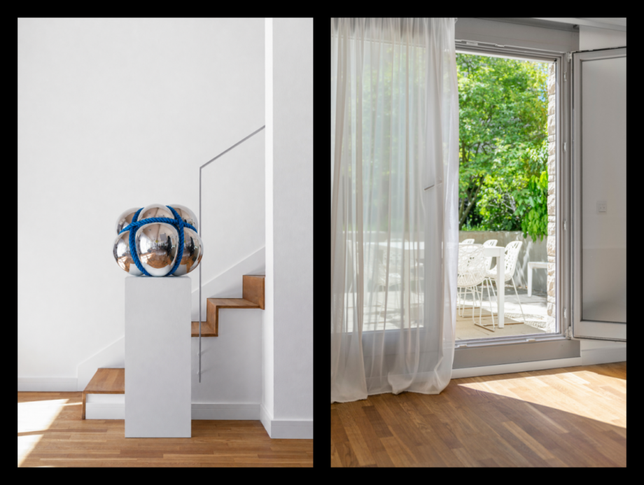 Treppe Gartengeschoss Wohnung D�sseldorf