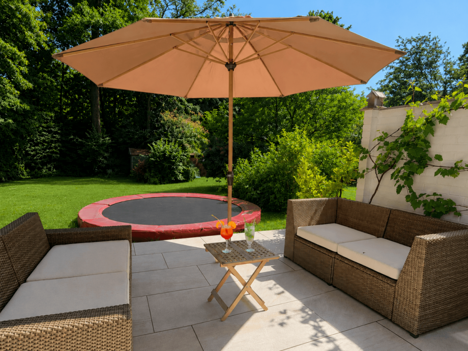 Sommergarten funie�er Maisonettewohnung D�sseldorf