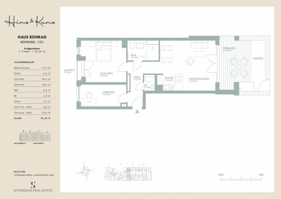 HINZ _ KUNZ C01 Terrassenwohnung D�sseldorf