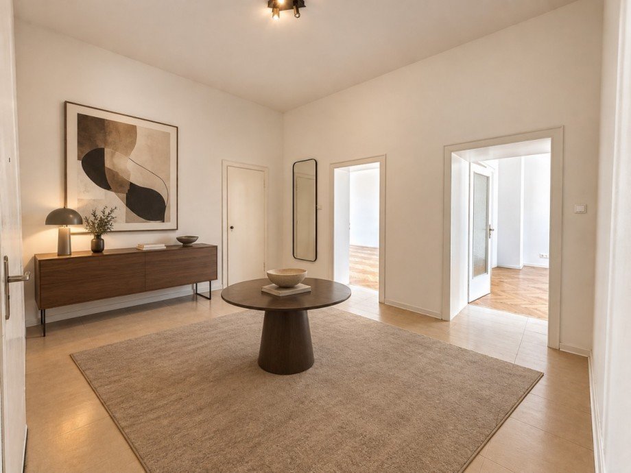 Entr�e - virtuell m�bliert Etagenwohnung D�sseldorf