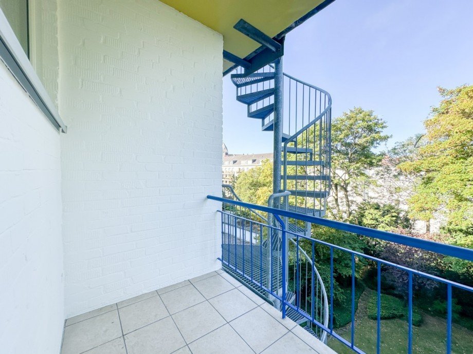 Loggia Etagenwohnung D�sseldorf