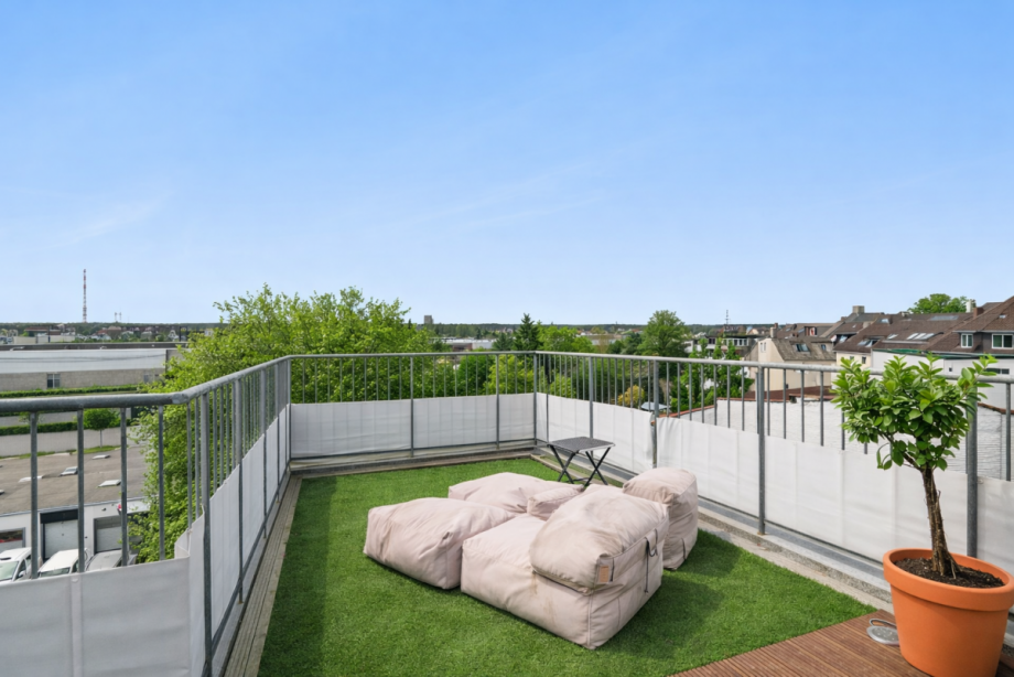 Terrasse Maisonettewohnung D�sseldorf