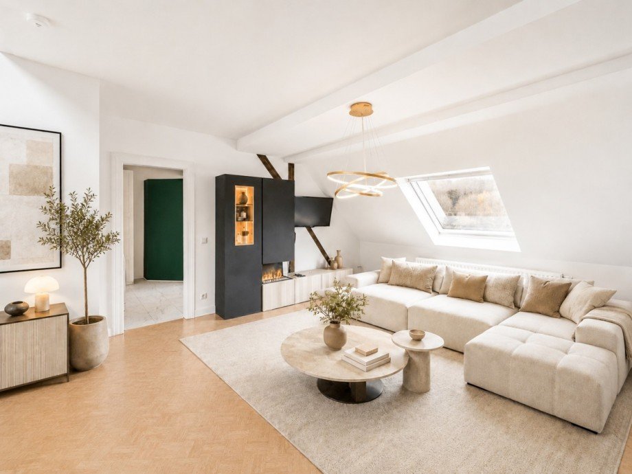 Wohnbereich Maisonettewohnung D�sseldorf